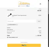 SANTASHREDS10 coupon verification screenshot