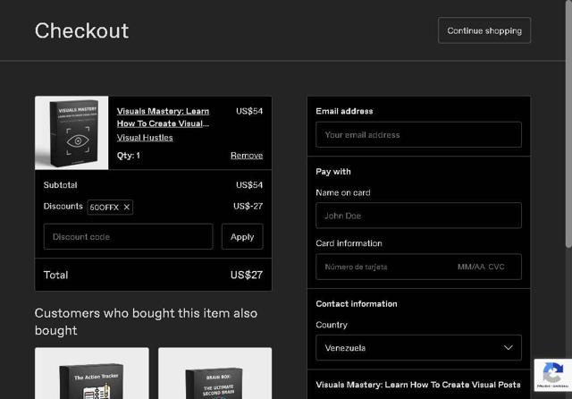 Gumroad checkout page showing Gumroad discount code box | Screenshot taken by SimplyCodes community member on Sep 7, 2025