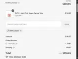 SMALLBIZ20 coupon verification screenshot