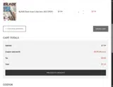 welcome10 coupon verification screenshot