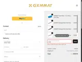 GXMMAT coupon verification screenshot