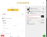 GXMMAT coupon verification screenshot