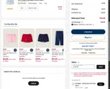 Gymboree coupon verification screenshot