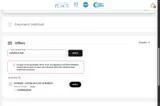 SAVEMORE coupon verification screenshot