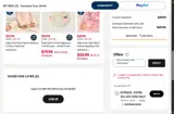 Gymboree coupon verification screenshot