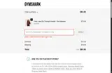 Gymshark ROW coupon verification screenshot