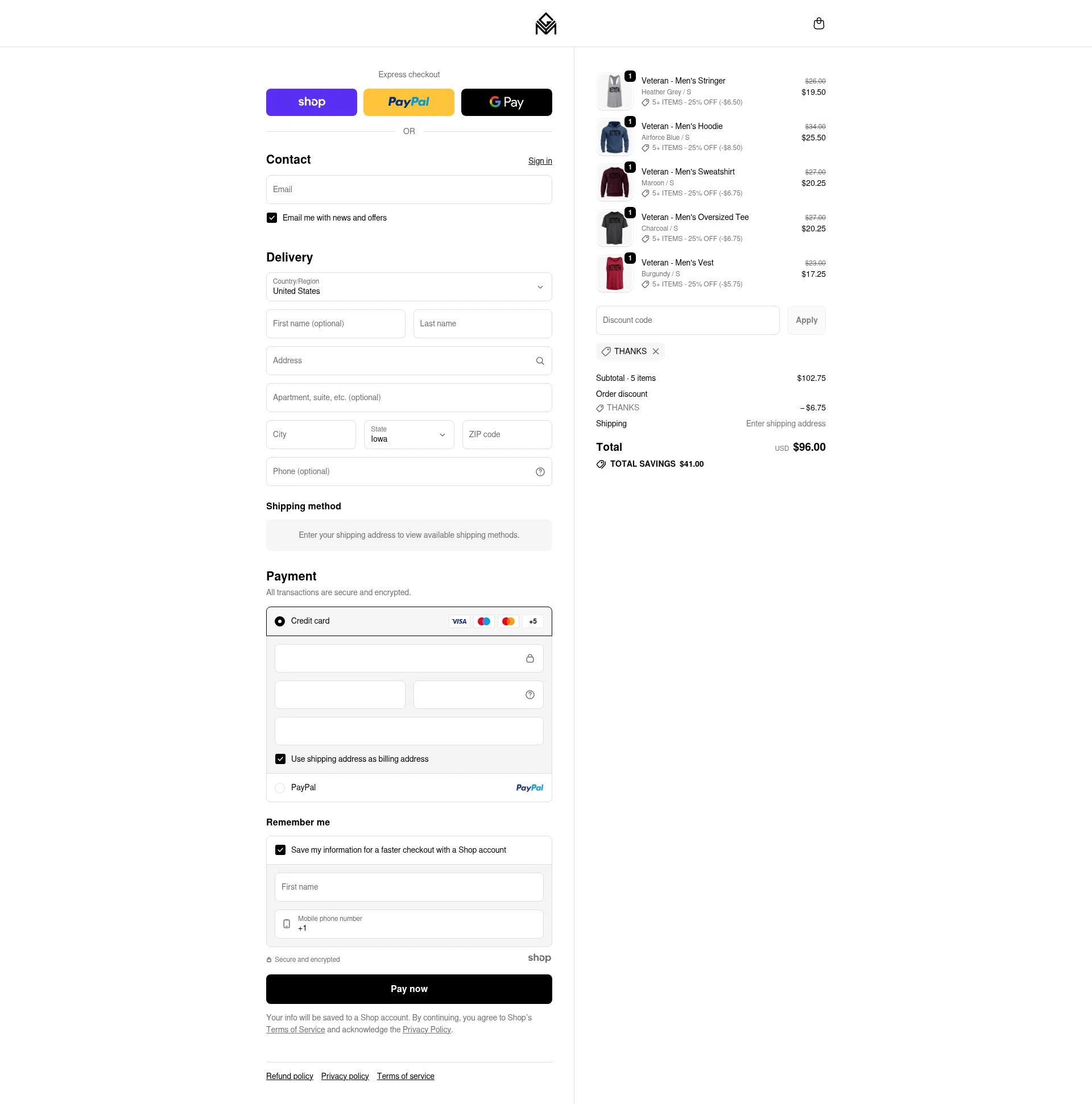 Gymtier checkout page showing Gymtier discount code box | Screenshot taken by SimplyCodes community member on Nov 17, 2025