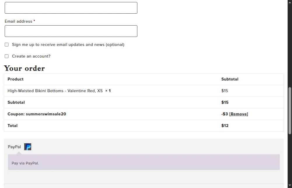 Hackwith Design House checkout page showing Hackwith Design House coupon code box | Screenshot taken by SimplyCodes community member on May 29, 2025