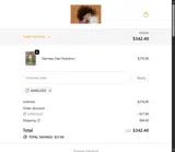 janelle20 coupon verification screenshot