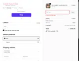 Hair So Fab coupon verification screenshot
