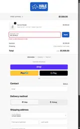 Hale Pet Door coupon verification screenshot