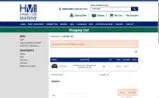 Hamilton Marine coupon verification screenshot