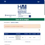 Hamilton Marine coupon verification screenshot