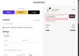 SHARONNMAISON coupon verification screenshot