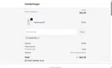 HANDY10% coupon verification screenshot