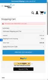HDBLKFRI25 coupon verification screenshot