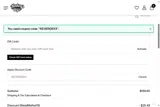 Hankey's Toys coupon verification screenshot