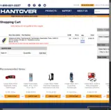 Hantover coupon verification screenshot