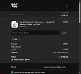 NAP coupon verification screenshot