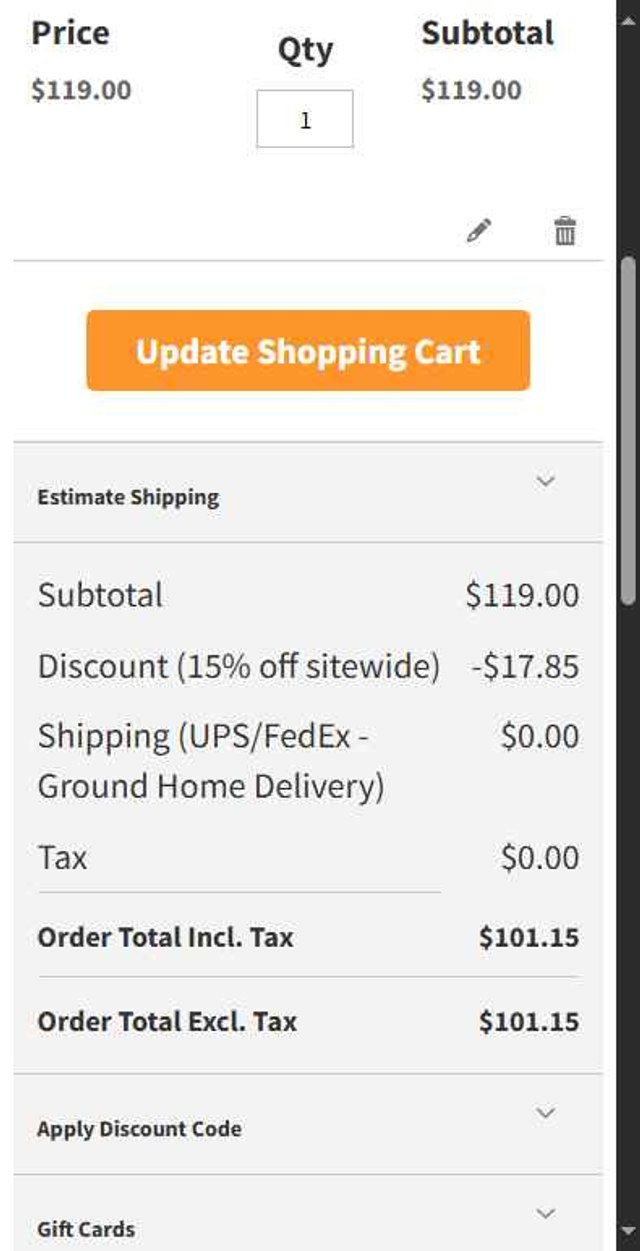 Happsy checkout page showing Happsy discount code box | Screenshot taken by SimplyCodes community member on Aug 7, 2025