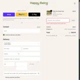 HAPPY15 coupon verification screenshot