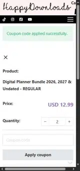 hotdealearn coupon verification screenshot