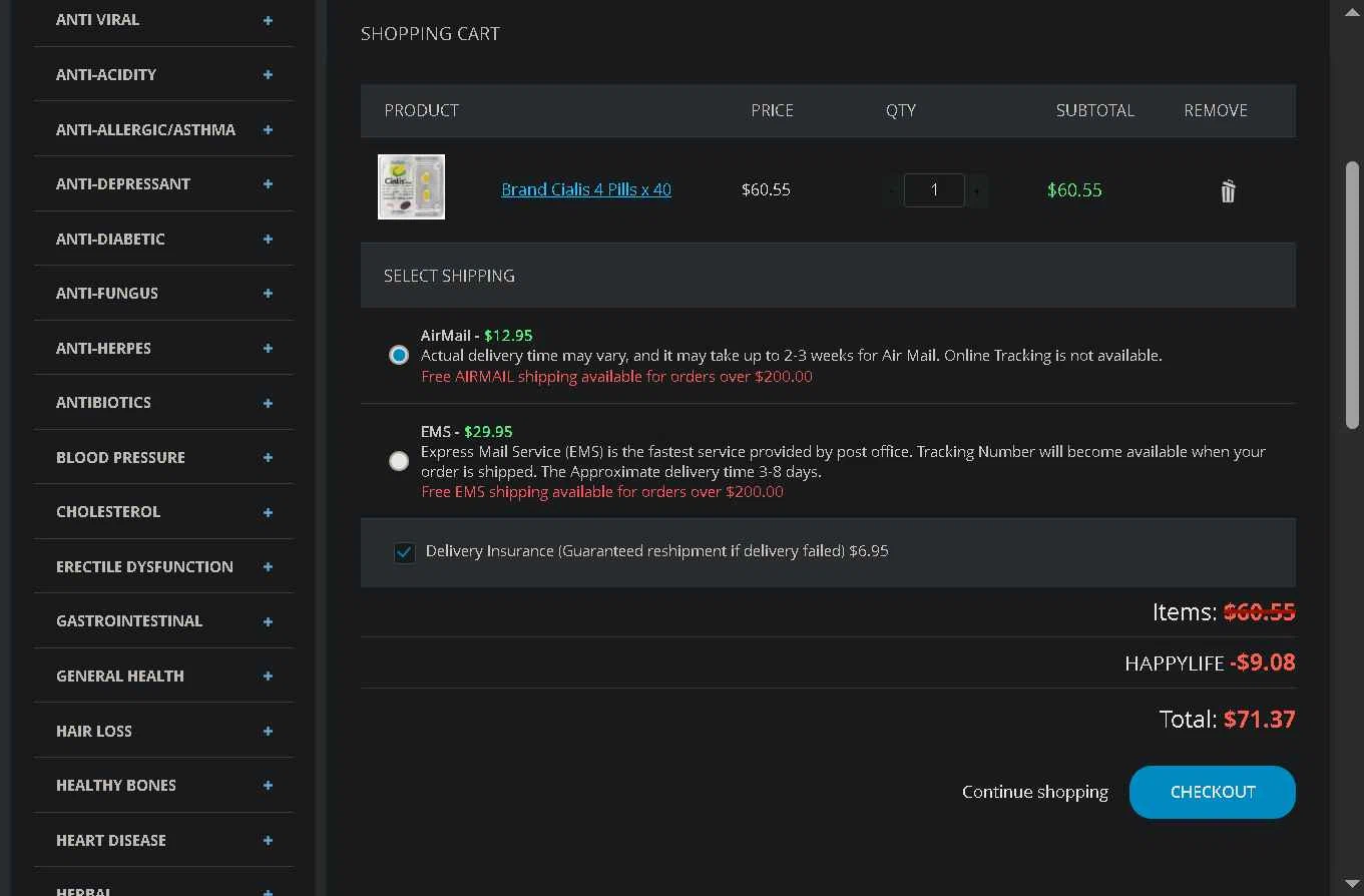 Happy Family Store checkout page showing Happy Family Store coupon code box | Screenshot taken by SimplyCodes community member on Feb 12, 2026