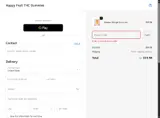 Happy Fruit coupon verification screenshot