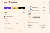 Happy Gardens coupon verification screenshot