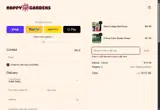 Happy Gardens coupon verification screenshot