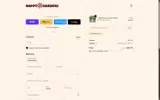 Happy Gardens coupon verification screenshot