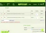 Happy Go Leafy coupon verification screenshot