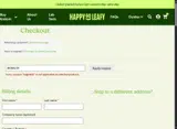 Happy Go Leafy coupon verification screenshot