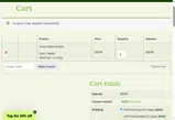 Happy Go Leafy coupon verification screenshot