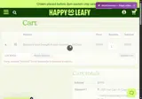 Happy Go Leafy coupon verification screenshot