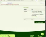 Happy Go Leafy coupon verification screenshot