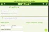 Happy Go Leafy coupon verification screenshot