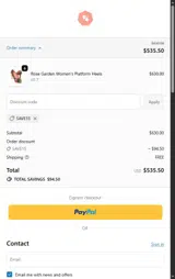 SAVE15 coupon verification screenshot