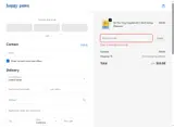 ILOVEHAPPYPAWS coupon verification screenshot