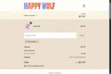 Happy Wolf coupon verification screenshot