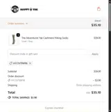 HYLT678W96 coupon verification screenshot