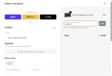 Harbor and Sprout coupon verification screenshot