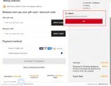HURRY10 coupon verification screenshot