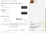 welcome15 coupon verification screenshot