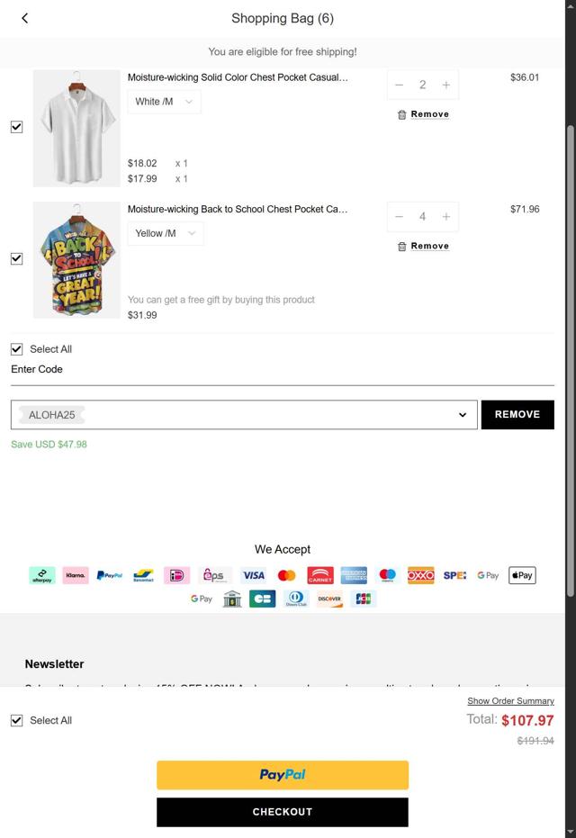 Hardaddy checkout page showing Hardaddy coupon code box | Screenshot taken by SimplyCodes community member on Aug 25, 2025