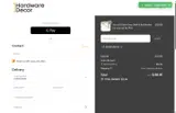 Hardware Decor coupon verification screenshot