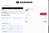 Haro Bikes coupon verification screenshot