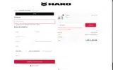 Haro Bikes coupon verification screenshot
