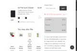 WELCOME15 coupon verification screenshot