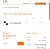 Harris Bipods coupon verification screenshot